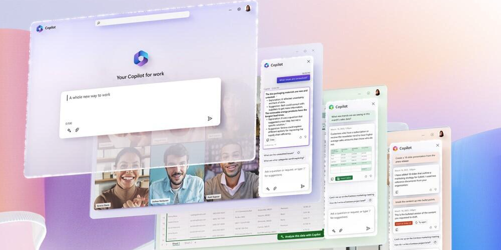 Forestill deg en digital medarbeider som hjelper deg med å utnytte kraften i kunstig intelligens rett i dine daglige oppgaver. Det er nettopp hva Microsoft Copilot tilbyr. Integrasjonen mellom AI og din organisasjons data kommer sømløst inn i arbeidsflyten, takket være dens evne til å fungere harmonisk med kjente Microsoft 365-applikasjoner som Word, Excel og PowerPoint. 